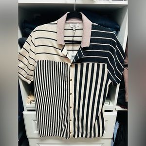 Reiss Orso Cuban Button Shirt - Medium - Never warn with tags